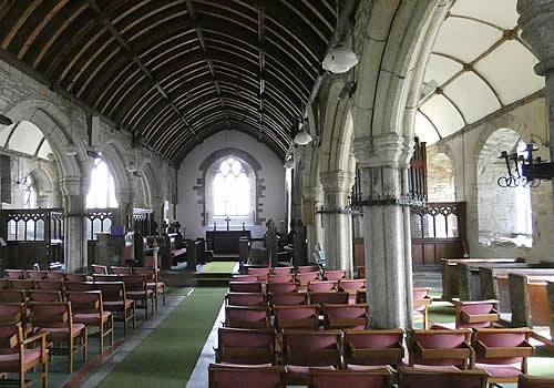 Photo Gallery Image - Interior to St Teath Parish Church
